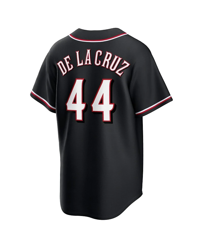 Nike Men's Elly De La Cruz Black Cincinnati Reds 2026 Replica Fashion Jersey
