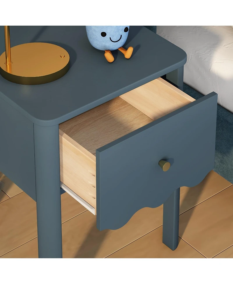 Max And Lilly Sutton 1 Drawer Nightstand Meadow