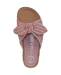 Sam and Libby Women's Astrid Bow Platform Footbed Sandals