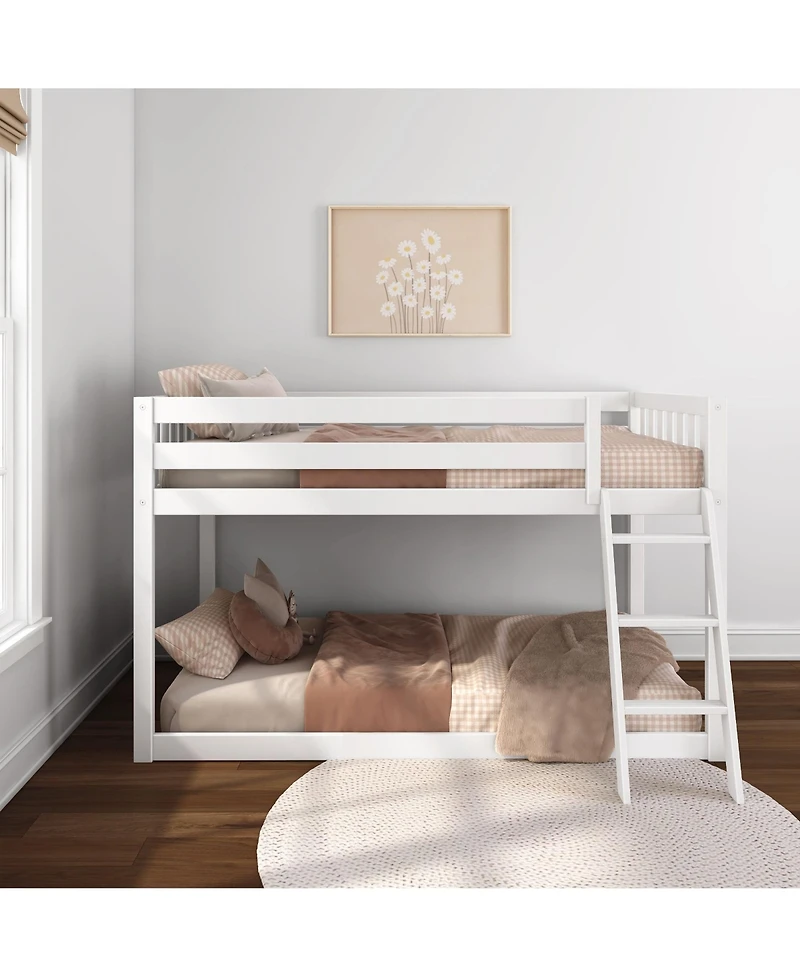 Max & Lily Twin Over Twin Low ModBunk