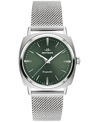 Movado Men's Kingmatic Swiss Automatic Stainless Steel Watch 35mm