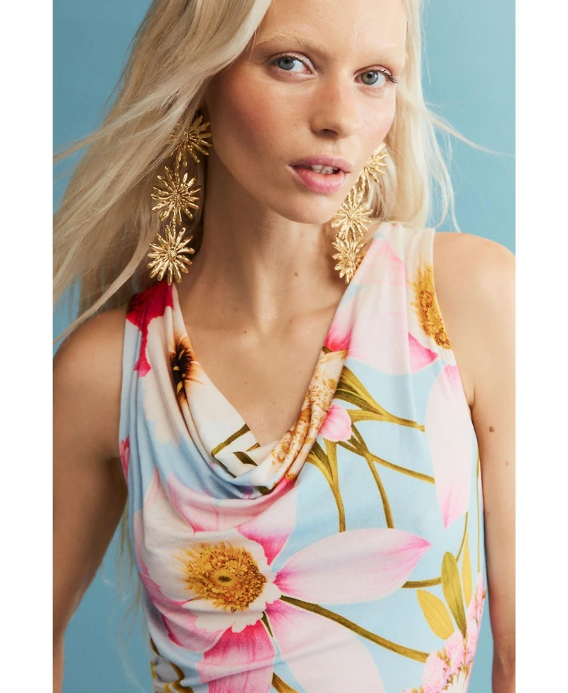Desigual Women's Sleeveless printed dress
