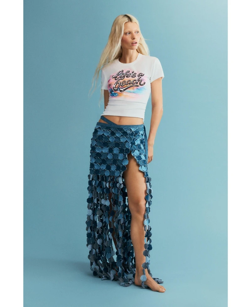 Desigual Women's Printed cotton T-shirt