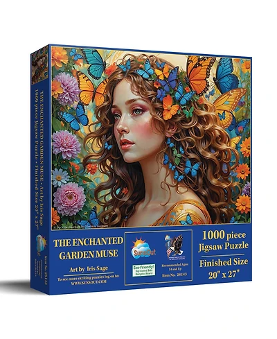 SunsOut The Enchanted Garden Muse 1000 piece Jigsaw Puzzle for Adults