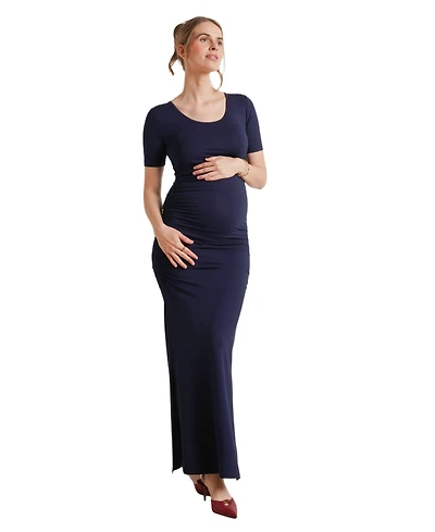 Nom Maternity Maternity Nom Hugo Maxi Dress