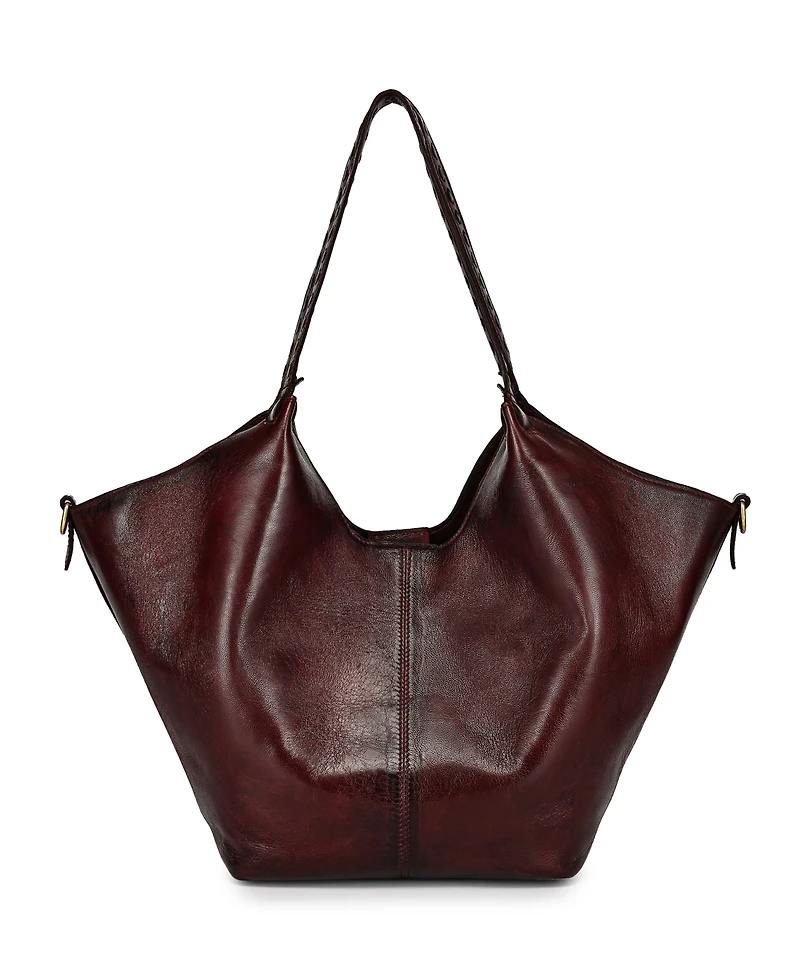 Old Trend Wisteria Small Handwoven Tote Handbag