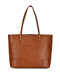 Old Trend Camellia Large Reversible Leather Tote Handbag