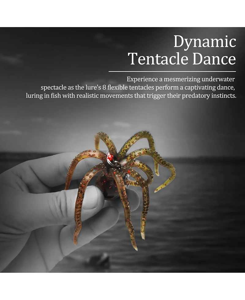 Gnuadz Soft Swimbaits Pre-rigged Jig Heads Paddle Tail Sinking Bait