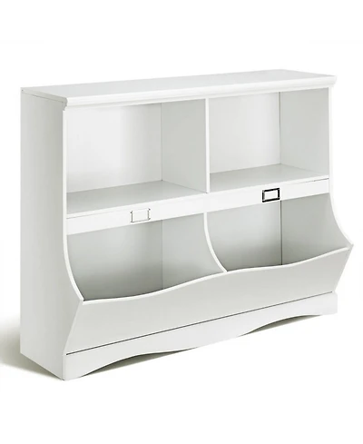 Gouun Kids Bookshelf and Toy Organizer with Open Divided Shelves, 41.5 x 33 in