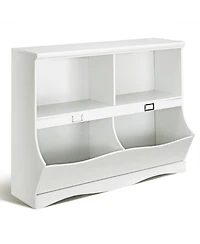 Gouun Kids Bookshelf and Toy Organizer with Open Divided Shelves, 41.5 x 33 in