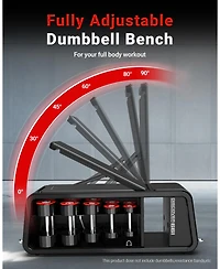 Harison Adjustable Weight Bench with Storage, 1500 lbs Capacity for Home Gym (Hrm-661)
