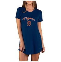 Concepts Sport Women's Navy Detroit Tigers Marathon Knit Nightshirt