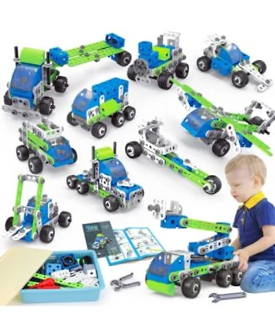 Gnuadz Electric Stem Building Toys 10 In 1 Educational Construction Kit