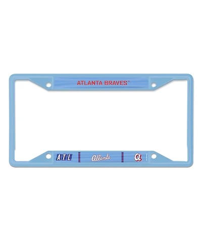 Wincraft Atlanta Braves 2026 City Connect Laser Cut Metal License Plate Frame