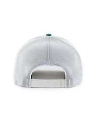 '47 Brand Men's Kelly Green/White Atlanta Braves Elevated Greens Adjustable Trucker Hat