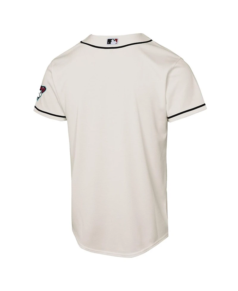 Nike Big Boys and Girls Cream Arizona Diamondbacks Home Stadium Jersey