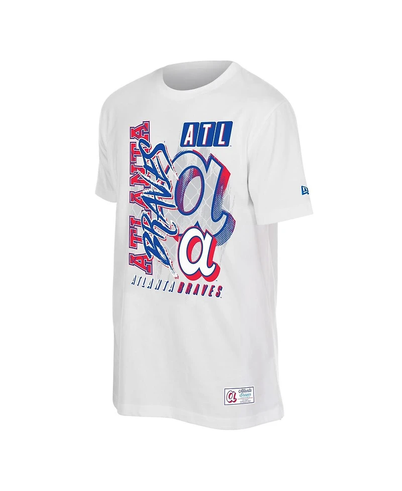 New Era Men's White Atlanta Braves 2026 City Connect Photo Real T-Shirt