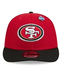 New Era Big Boys and Girls Scarlet/Black San Francisco 49ers 2026 Nfl Draft Pre-Curved 9FIFTY Snapback Hat