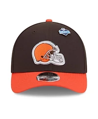 New Era Men's Brown/Orange Cleveland Browns 2026 Nfl Draft 9FORTY M-Crown Adjustable Hat