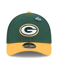 New Era Men's Green/Gold Green Bay Packers 2026 Nfl Draft 9FORTY M-Crown Adjustable Hat