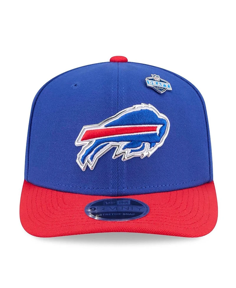New Era Men's Royal/Red Buffalo Bills 2026 Nfl Draft 9SEVENTY Adjustable Hat