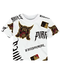 Outerstuff Baby Boys and Girls White Pittsburgh Pirates 2026 City Connect Game Day T-Shirt