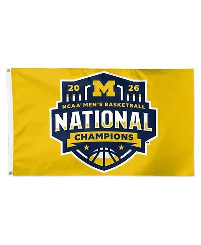 Wincraft Michigan Wolverines 2026 Ncaa Men's Basketball National Champions 3' x 5' Single-Sided Deluxe Flag