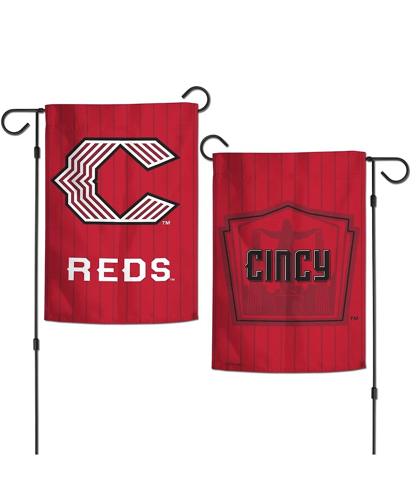 Wincraft Cincinnati Reds 2026 City Connect Double-Sided 12" x 18" Garden Flag