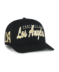'47 Brand Men's Black Lafc Brush Mark Hitch Adjustable Hat