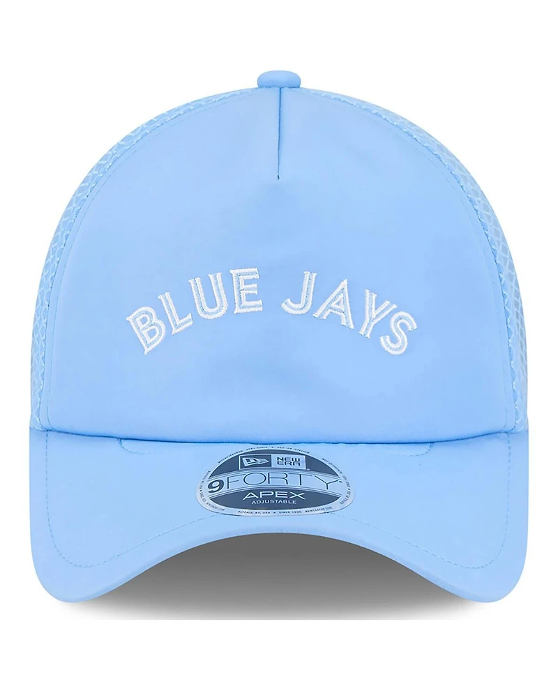 New Era Men's Light Blue Toronto Blue Jays 2026 Batting Practice Alternate Apex 9FORTY Adjustable Hat