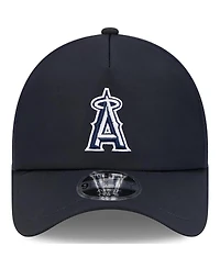 New Era Men's Navy Los Angeles Angels 2026 Batting Practice Apex 9FORTY Adjustable Trucker Hat