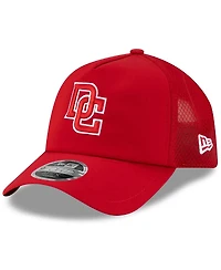 New Era Men's Washington Nationals 2026 Batting Practice Apex 9FORTY Adjustable Trucker Hat