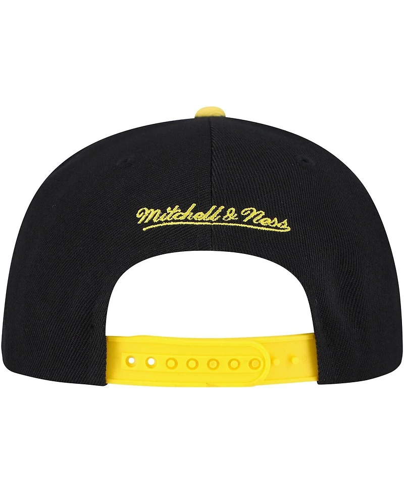 Mitchell & Ness Men's Black Pittsburgh Pirates Rise Up Snapback Hat