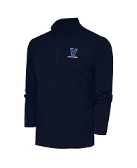 Antigua Men's Navy Villanova Wildcats Basketball Tribute Quarter-Zip Pullover Top
