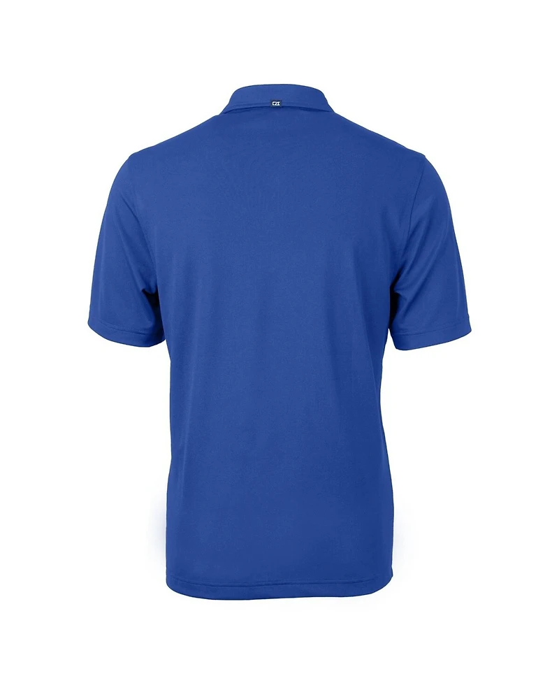 Cutter & Buck Men's Royal Chicago Cubs Big Tall Virtue Eco Pique Polo Shirt