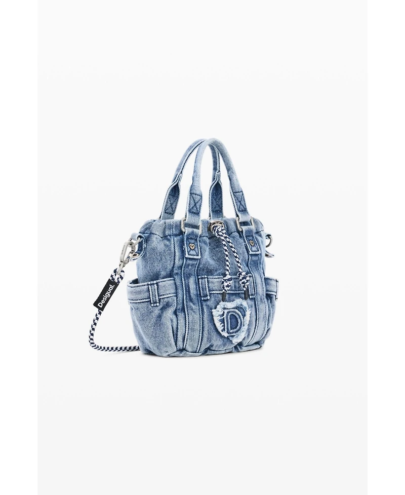 Desigual Women's Mini denim crossbody bag