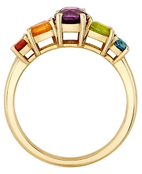 Macy's Multi-Gemstone (1.79 ct. t.w.) Ring in 10k Yellow Gold