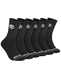 Timberland Men's 6-Pack Millboro Crew Socks