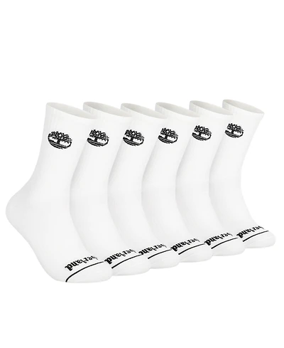 Timberland Men's 6-Pack Millboro Crew Socks