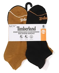 Timberland Men's 6-Pack Millboro No Show Socks