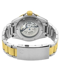 GV2 by Gevril Men's Liguria Swiss Automatic Two toned Ss Ipyg Bracelet Watch