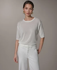 Donna Karan Weekend Women's Pull-On Crewneck Sweater