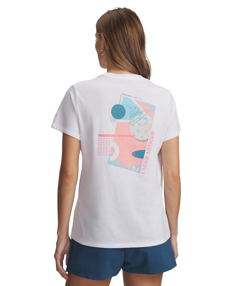 Under Armour Women's Pickleball Crewneck Short-Sleeve T-Shirt