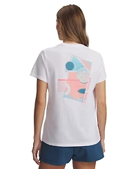 Under Armour Women's Pickleball Crewneck Short-Sleeve T-Shirt