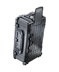 Pelican 1650 Watertight Wheeled Hard Case with Foam Insert, Bundle with Divider Kit