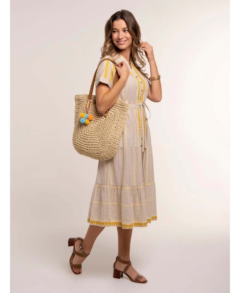 Brakeburn Women's Palmira Midi Dress