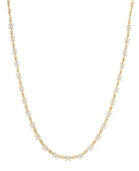 Wrapped in Love Diamond Flower Necklace (1 ct. t.w.) in 14k Yellow Gold