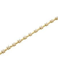 Wrapped in Love Diamond Bracelet (1 ct. t.w.) in 14k Yellow Gold