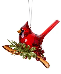 Ganz Kissing Krystals Classic Cardinal Ornament