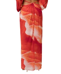 Jluxlabel Women's Hera Draped Maxi Skirt